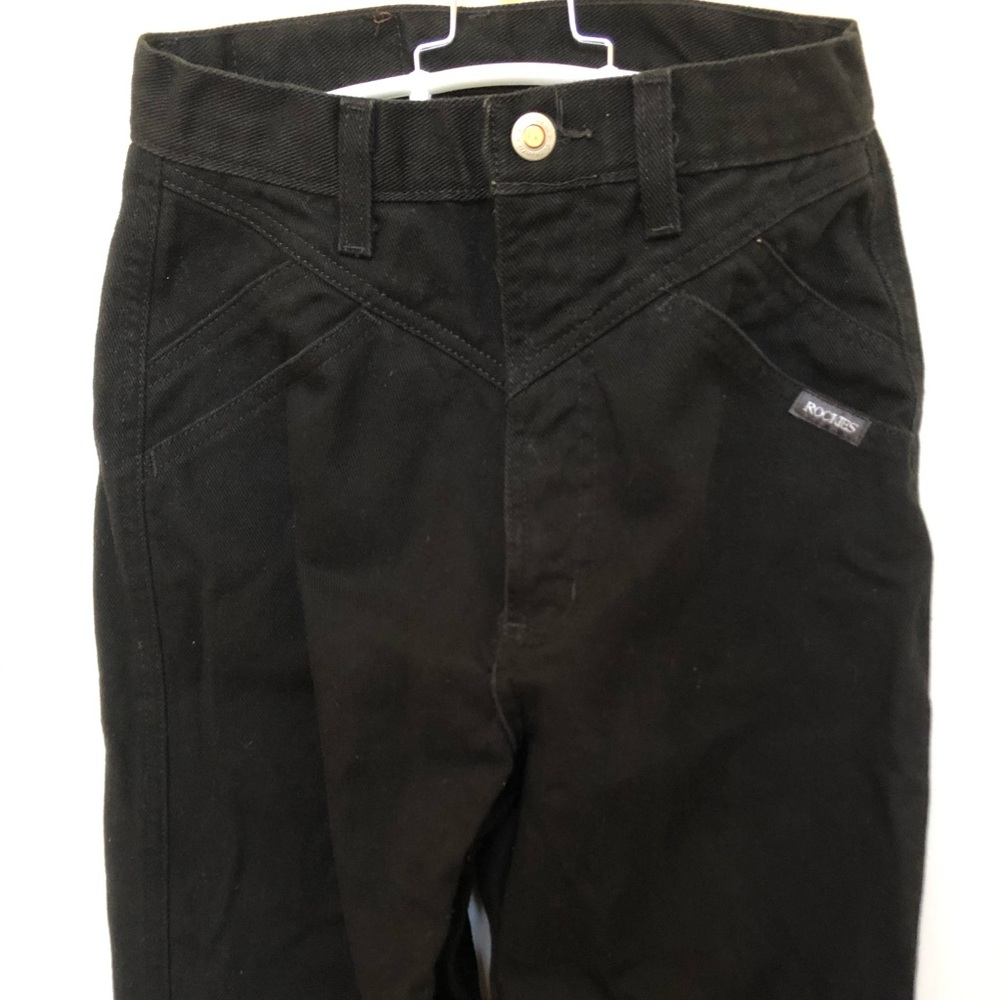 Rocky Mountain Rockies black extra long jeans size 5